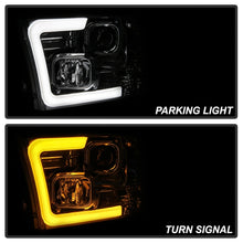 Load image into Gallery viewer, Spyder 09-16 Dodge Ram 1500 Ver 2 Proj Headlight - Light Bar Turn Signal - Chro - PRO-YD-DR09V2-SB-C