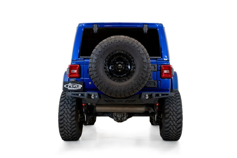 Addictive Desert Designs 18-23 Jeep Wrangler JL Stealth Fighter Rear Bumper-Bumpers - Steel-San Diego Overlanding-Addictive Desert Designs