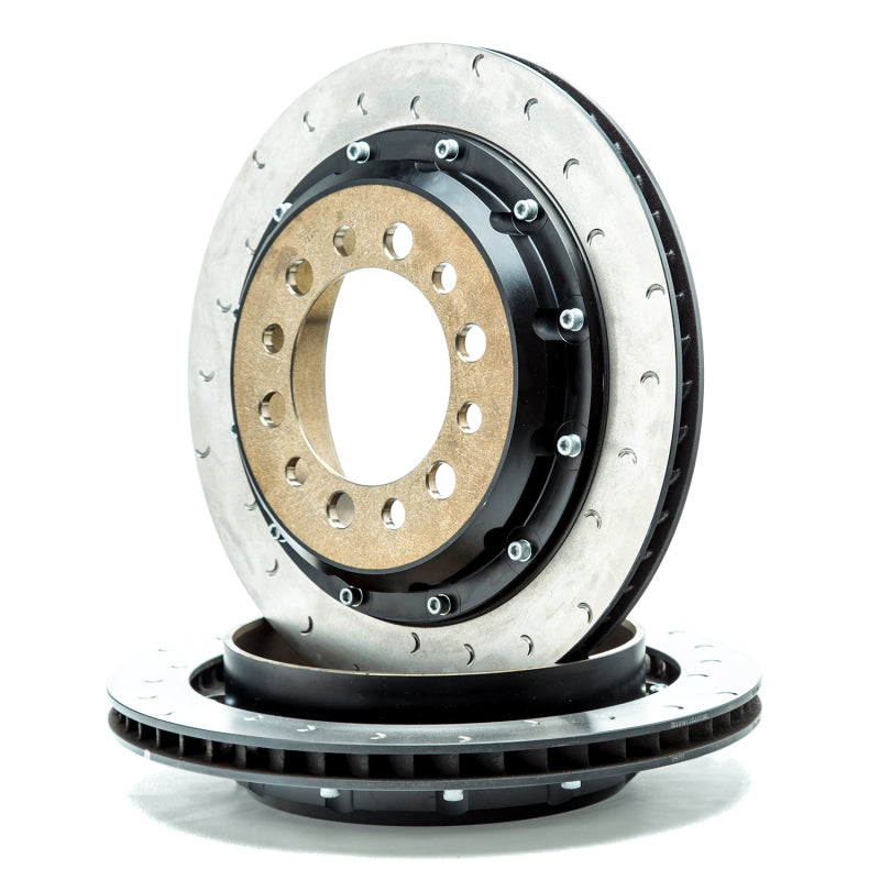 Alcon 2007+ Jeep JK w/ 6x5.5in Hub 355x22mm Rotor 4-Piston Calipers Rear Brake Upgrade Kit - Red