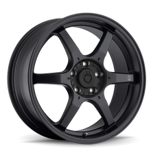 Load image into Gallery viewer, Konig Backbone 17x7.5 5x100 ET45 Matte Black Milling Logo on Spoke