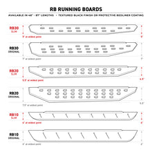 Load image into Gallery viewer, Go Rhino RB30 Slim Line Running Boards 68in. - Tex. Blk (Boards ONLY/Req. Mounting Brackets)