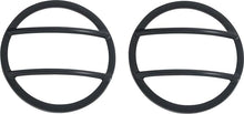 Load image into Gallery viewer, Kentrol 07-18 Jeep Wrangler JK Fog Light Cover Pair - Powdercoat Black