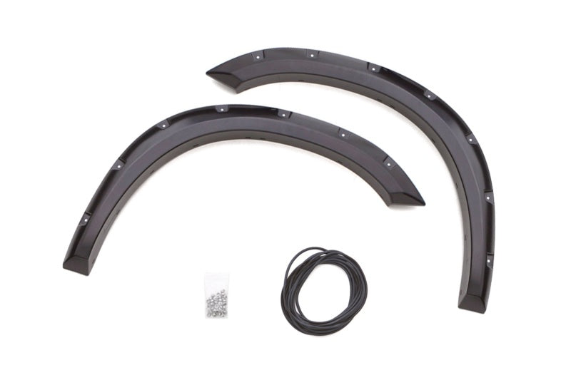 Lund 94-01 Dodge Ram 1500 RX-Rivet Style Textured Elite Series Fender Flares - Black (2 Pc.)