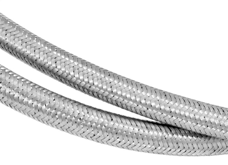 Spectre Stainless Steel Flex Fuel Line 3/8in. ID - 10ft.