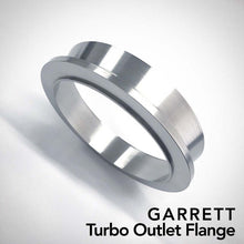 Load image into Gallery viewer, Ticon Industries Garrett G42 G Series Titanium Turbine Outlet Flange - 4 Bolt Inlet