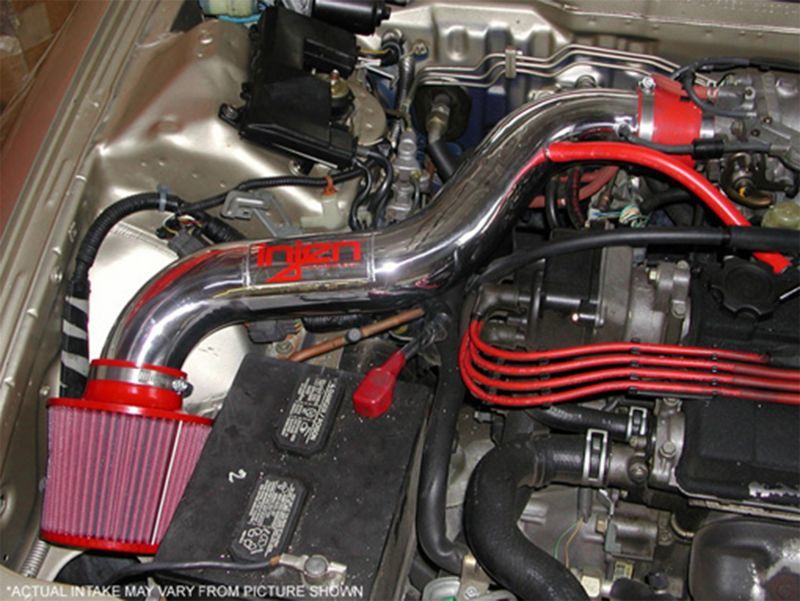 Injen 90-93 Acura Integra L4 1.8L Black IS Short Ram Cold Air Intake