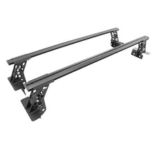 Load image into Gallery viewer, Go Rhino 15-22 Ford F-150 / 19-22 RAM 1500 / 07-21 Toyota Tundra XRS Cross Bars Kit - Tex. Blk