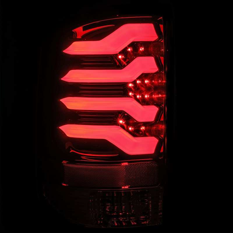 AlphaRex 14-18 GMC Sierra 1500 PRO-Series LED Tail Lights Red Smoke