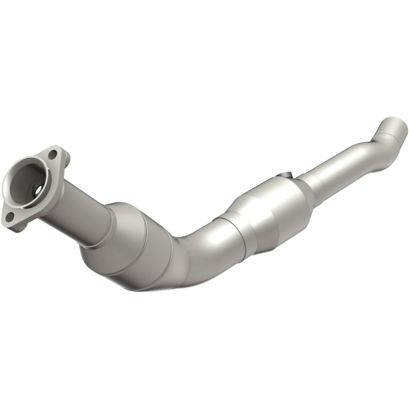 MagnaFlow Conv DF 05-08 LR3/RR Sport D/S OEM - Direct-fit catalytic converter with mandrel-bent tubing.
