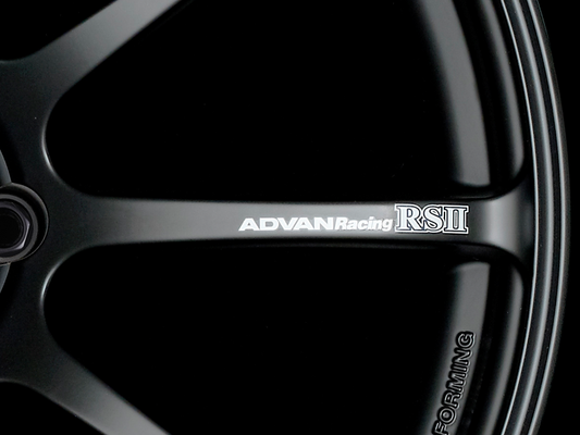 Advan RSII Spoke Sticker (White) - 2 Pack-Wheel Accessories-San Diego Overlanding-Advan