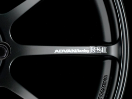 Advan RSII Spoke Sticker (White) - 2 Pack-Wheel Accessories-San Diego Overlanding-Advan