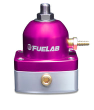 Load image into Gallery viewer, Fuelab 515 Carb Adjustable FPR 4-12 PSI (2) -6AN In (1) -6AN Return - Purple