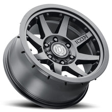 Load image into Gallery viewer, ICON Rebound Pro 17x8.5 5x4.5 0mm Offset 4.75in BS 71.5mm Bore Satin Black Wheel