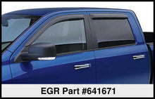 Load image into Gallery viewer, EGR 14+ Chev Silverado Ext Cab Tape-On Window Visors - Set of 4