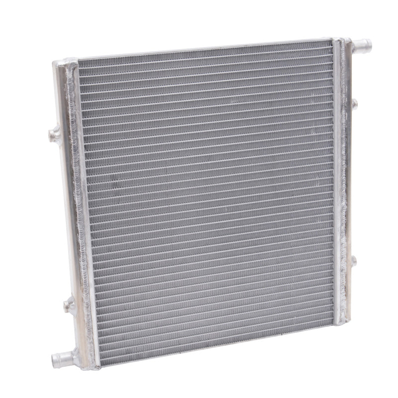 Edelbrock Heat Exchanger Single Pass Single Row 22 000 Btu/Hr 16In W X 16In H X 1 5In D Silver