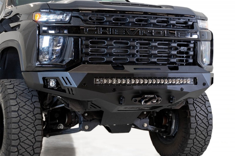 Addictive Desert Designs 2020 Chevy Silverado 2500/3500 Stealth Fighter Front Bumper-Bumpers - Steel-San Diego Overlanding-Addictive Desert Designs
