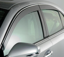 Load image into Gallery viewer, AVS 11-18 Jeep Grand Cherokee Ventvisor Low Profile Deflectors 4pc - Smoke w/Chrome Trim