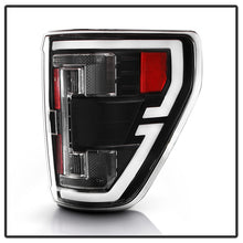 Load image into Gallery viewer, Spyder 21-23 Ford F150 (Factory Halogen) Light Bar LED Tail Lights - Black (ALT-YD-FF15021HAL-BK)