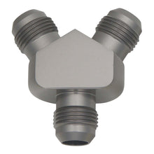 Load image into Gallery viewer, DeatschWerks 10AN Male Flare + 10AN Male Flare To 10AN Male Flare Y-Block Fitting