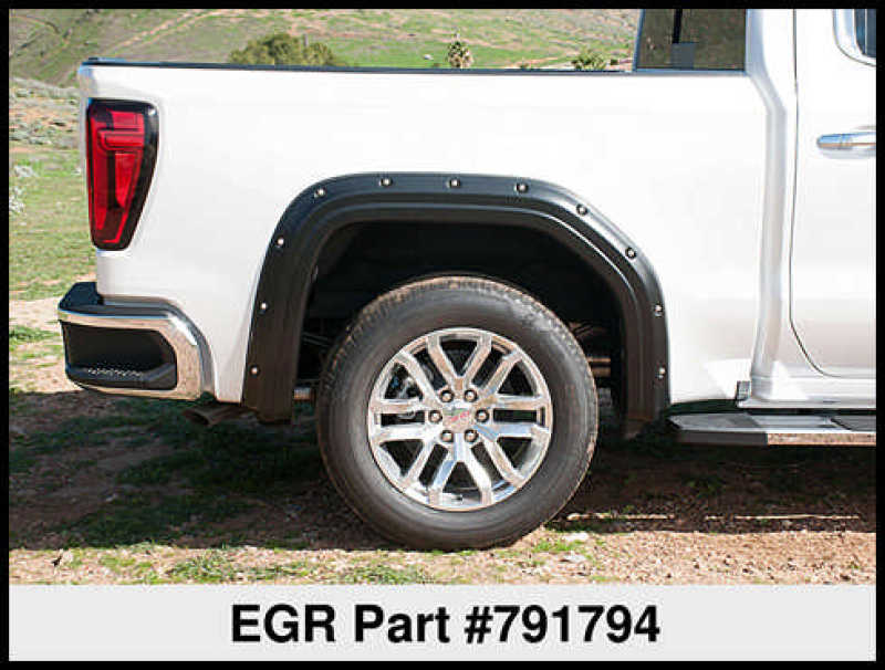 EGR 2019 GMC Sierra LD Bolt-On Look Fender Flares - Set (791794)