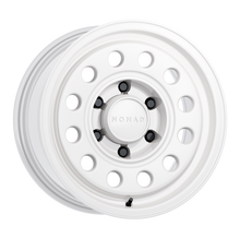 Load image into Gallery viewer, Nomad N501SA Convoy 15x7in / 5x139.7 BP / -10mm Offset / 107.95mm Bore - Gloss White Wheel