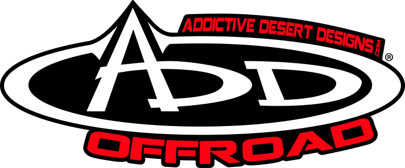 Addictive Desert Designs 1-5/16in Winch Fairlead Plate w/ Recessed Round End Hook - Black-Winch Accessories-San Diego Overlanding-Addictive Desert Designs