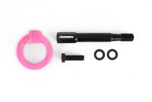 Load image into Gallery viewer, PERRIN 14-19 Subaru Forester Tow Hook Kit (Rear) - Hyper Pink
