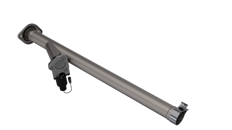 QTP Aggressor Cutout Pipe for 2015-2020 Ford F-150, featuring high-quality design and precision engineering.