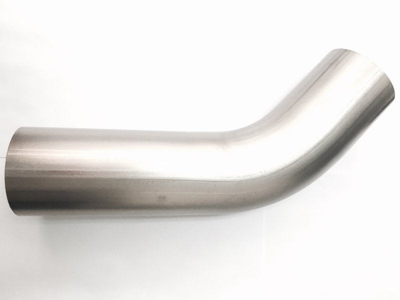 Ticon Industries 2.50in Diameter 45 Degree 1.2mm WT 3.75in CLR 3in Leg/3in Leg Titanium Mandrel Bend