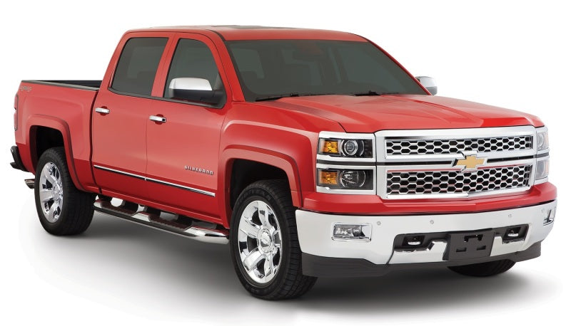 Bushwacker 15-18 Chevy Silverado 2500 HD Fleetside OE Style Flares 4pc 78.8/97.8in Bed - Black