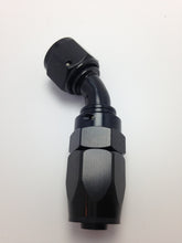 Load image into Gallery viewer, Fragola -8AN Fem x -6AN Hose 60 Degree Reducing Hose End - Black