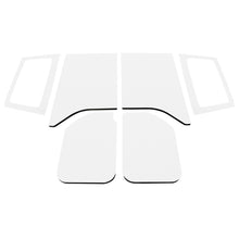 Load image into Gallery viewer, DEI 11-18 Jeep Wrangler JK 2-Door Boom Mat Complete Headliner Kit - 6 Piece - White