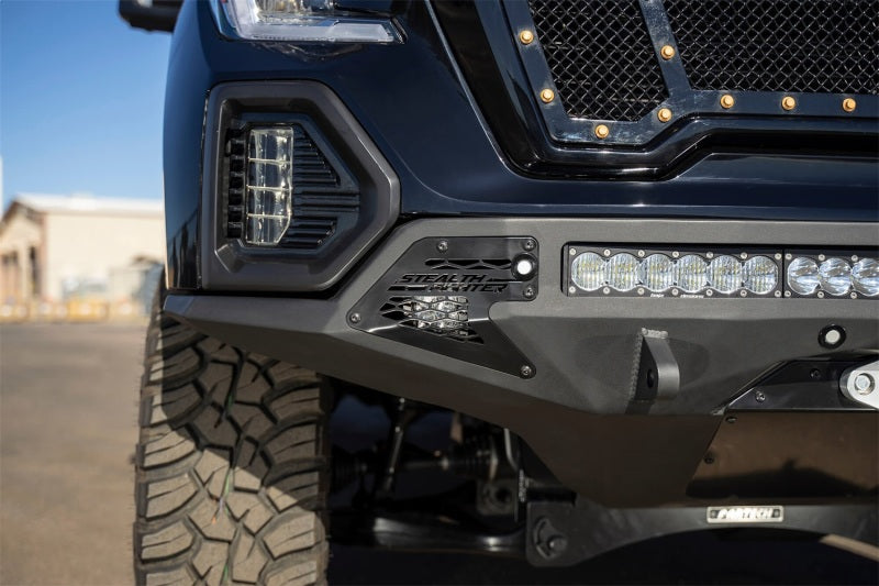 Addictive Desert Designs 2019 GMC Sierra 1500 SF Front Bumper w/ Winch Mount&Sensor Cutout-Bumpers - Steel-San Diego Overlanding-Addictive Desert Designs