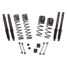 Load image into Gallery viewer, Skyjacker 2020 Jeep JL 4WD Diesel 2.5in Dual Rate Long Travel Sus Lift Kit w/ Black Max Shocks