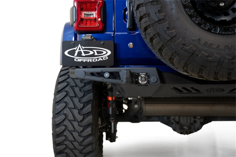 Addictive Desert Designs 18-23 Jeep Wrangler JL Stealth Fighter Rear Bumper-Bumpers - Steel-San Diego Overlanding-Addictive Desert Designs