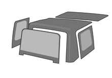 Load image into Gallery viewer, Rampage 1997-2006 Jeep Wrangler(TJ) OEM Replacement Top - Military Khaki (Dark Green)