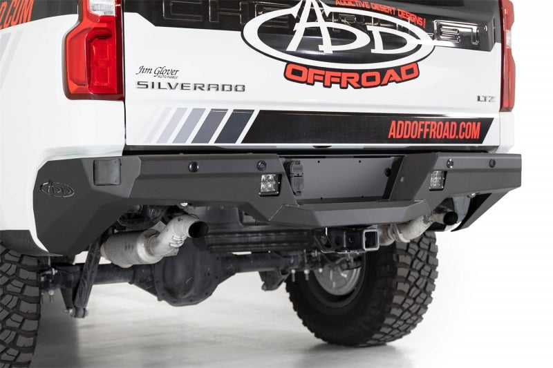 Addictive Desert Designs 2019-2020 Chevrolet Silverado 1500 Stealth Rear Bumper-Bumpers - Steel-San Diego Overlanding-Addictive Desert Designs
