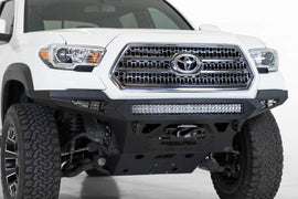 Addictive Desert Designs 16-19 Toyota Tacoma Stealth Fighther Front Bumper w/ Winch Mount-Bumpers - Steel-San Diego Overlanding-Addictive Desert Designs