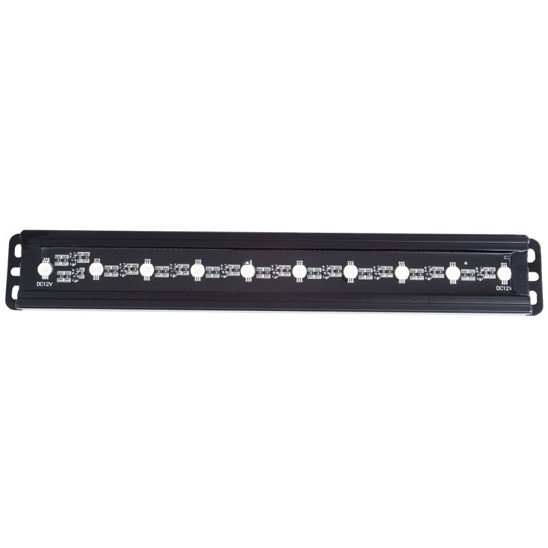 ANZO Universal 12in Slimline LED Light Bar (Red)