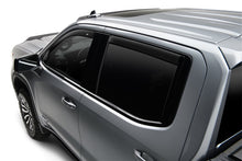 Load image into Gallery viewer, AVS 05-15 Toyota Tacoma Double Cab Ventvisor Low Profile Window Deflectors 4pc - Matte Black