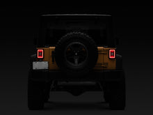 Load image into Gallery viewer, Raxiom 07-18 Jeep Wrangler JK JL Style LED Tail Lights- Black Housing - Red Lens