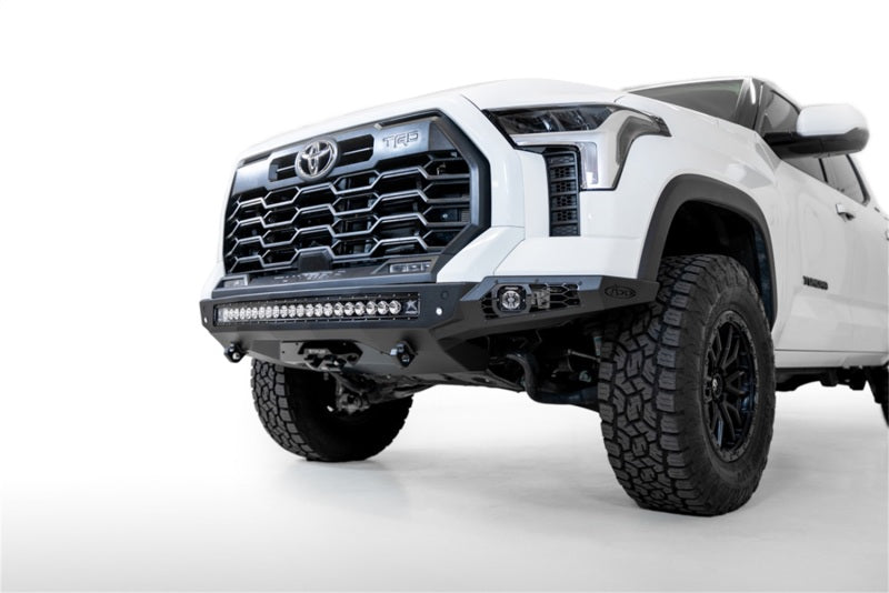 Addictive Desert Designs 22-23 Toyota Tundra Stealth Fighter Winch Front Bumper-Bumpers - Steel-San Diego Overlanding-Addictive Desert Designs