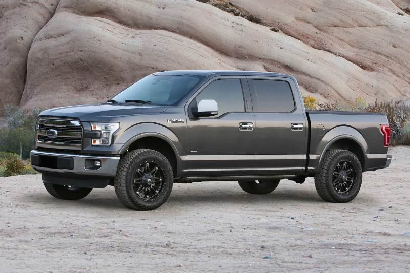 2020 Ford F150 4WD Truck with Fabtech 15-20 2in Uniball UCA System, showcasing upgraded performance and sleek design.