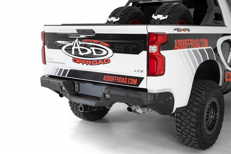 Addictive Desert Designs 2019-2020 Chevrolet Silverado 1500 Stealth Rear Bumper-Bumpers - Steel-San Diego Overlanding-Addictive Desert Designs