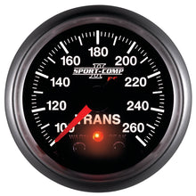 Load image into Gallery viewer, Autometer Elite 52.4mm 100-260F Transmission Temprature Peak &amp; Warn w/ Electronic Control Gauge