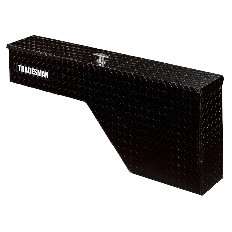 Tradesman Aluminum Fender Well Truck Tool Box (48in.) - Black