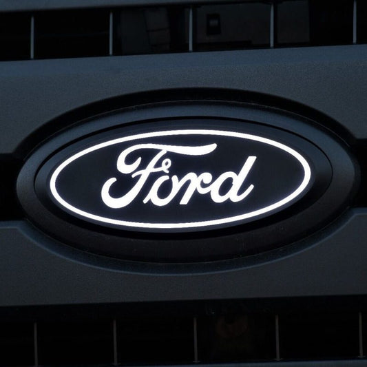 Putco 18-20 Ford F-150 Front Luminix Ford LED Emblem - Fits Honeycomb Grille