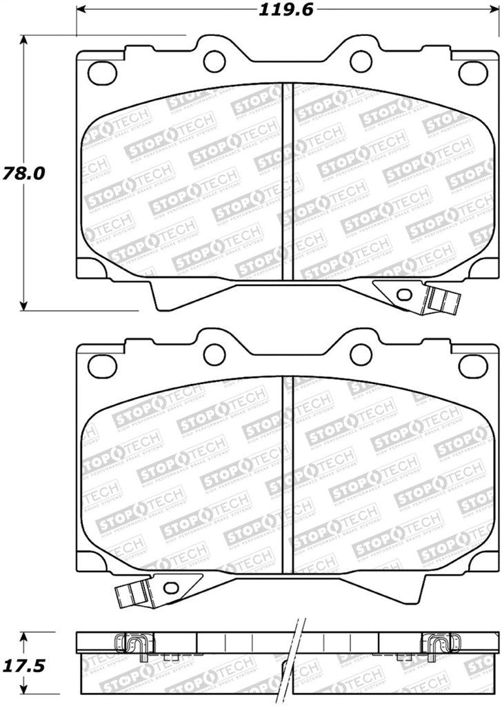 StopTech Street Brake Pads