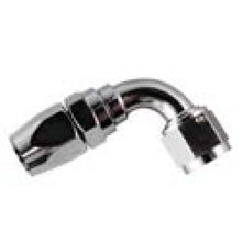 Load image into Gallery viewer, Fragola -10AN x 90 Degree Pro-Flow Hose End Chrome