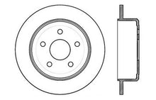 Load image into Gallery viewer, StopTech Power Slot 07-13 Jeep Wrangler Rear Right Drilled &amp; Slotted Rotor